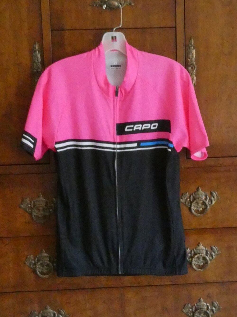 Capo Cycling Short Sleeve Women's Cycling Jersey Size Large